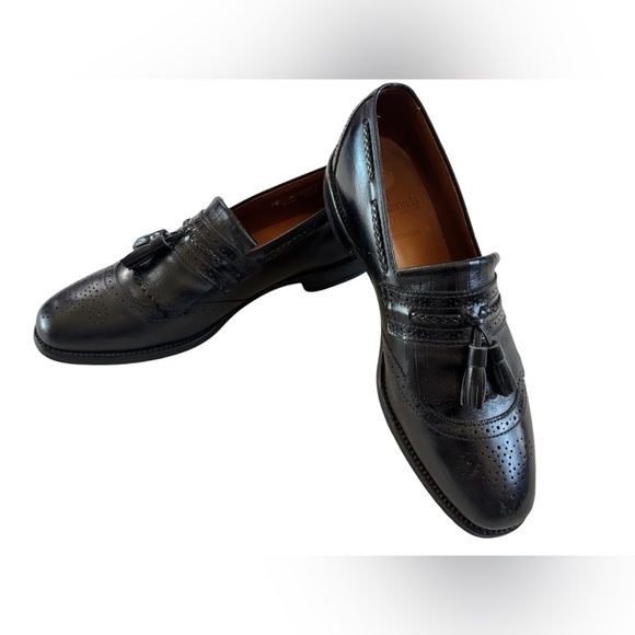 Allen Edmonds Other - Allen Edmonds Bradenton Black Leather Tassel Loafers Men’s 10 C